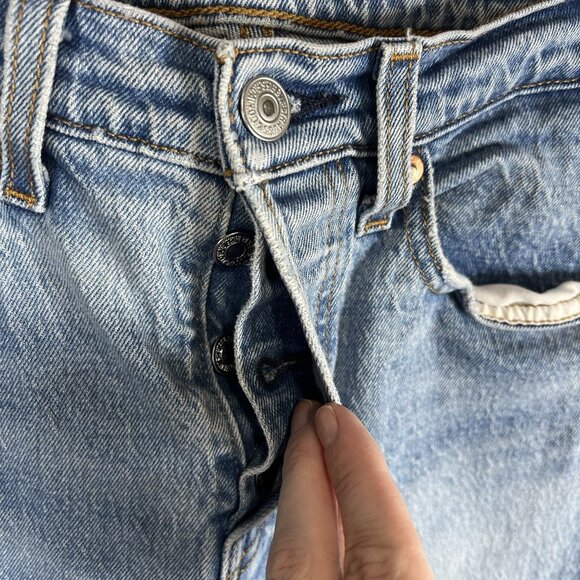 Levi’s Wedgie Icon Fit Ankle Jeans High Waist Size 28 Casual Vintage‎ Style - Picture 4 of 12